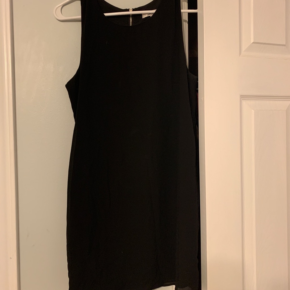 black dress